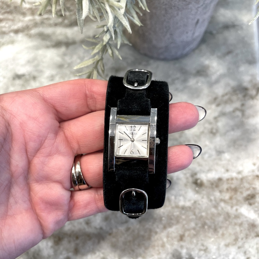 Guess watch with changeable bands.